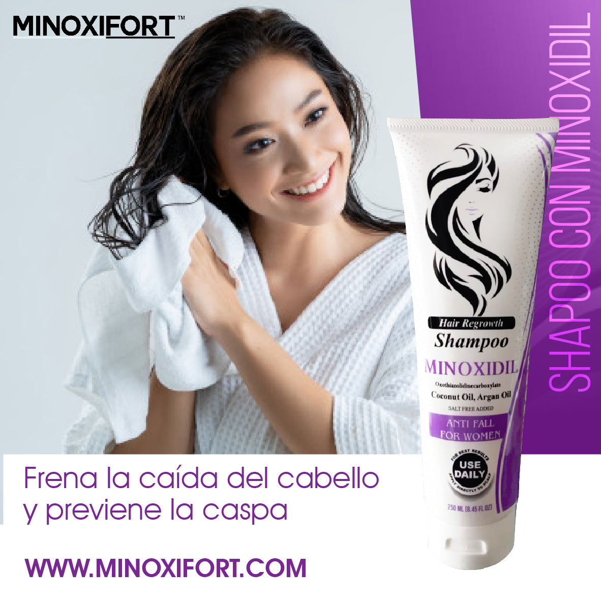 Shampoo Revitalizante Maxifort 7 Women